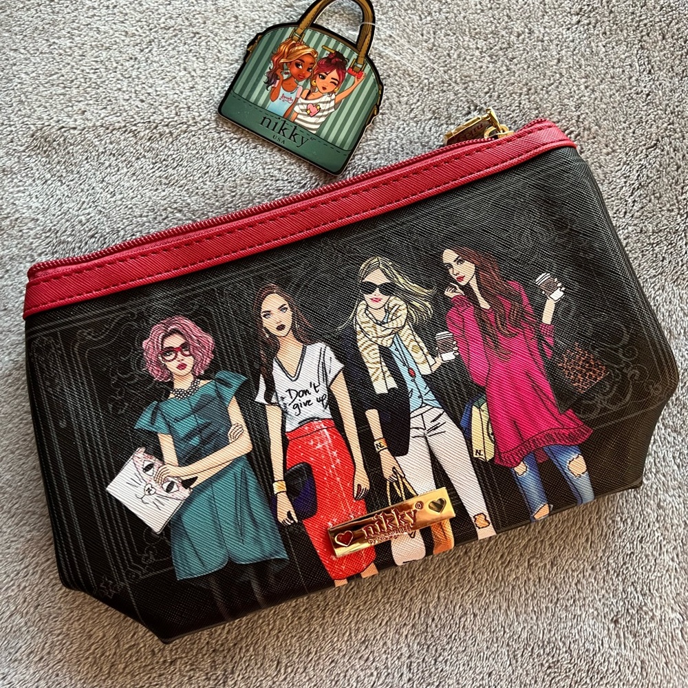 Nikky By Nicole Lee Makeup Bag